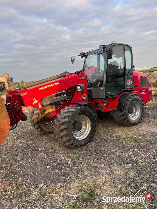 Ładowarka teleskopowa przegubowa Weidemann 4070 nieuszkodzony łódzkie Kutno