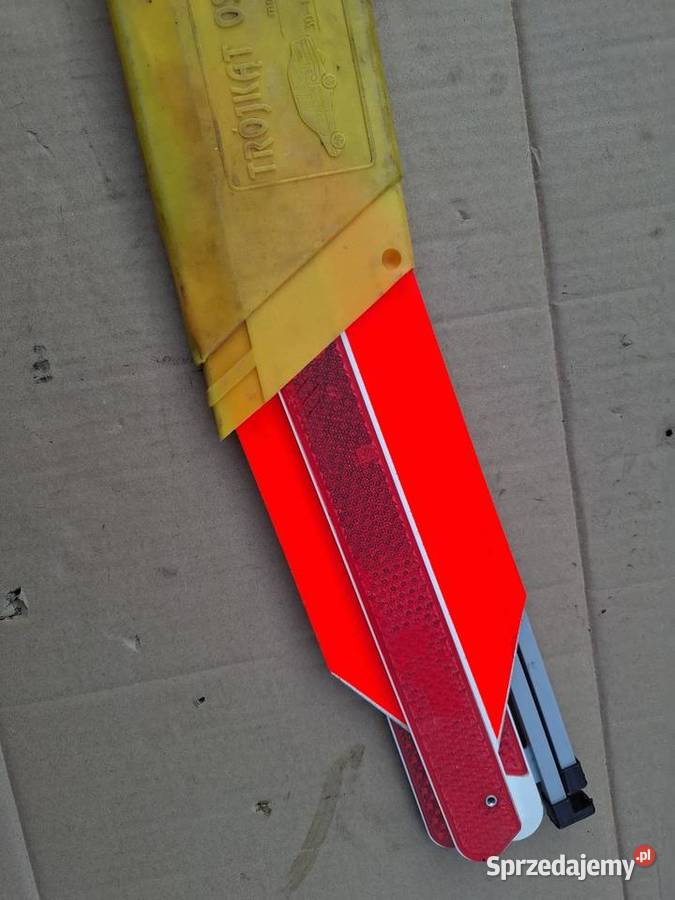 Trójkąt ostrzegawczy Fiat 126p Maluch opolskie Strzelce Opolskie