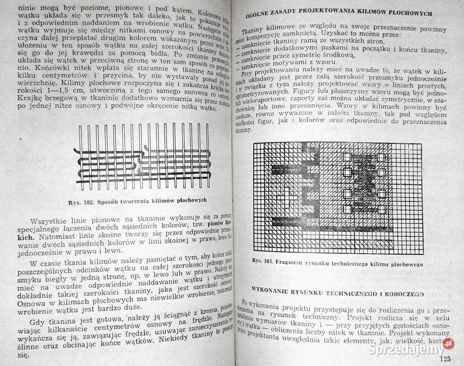 Tkactwo rękodzielnicze Zofia Krzeptowska Józef