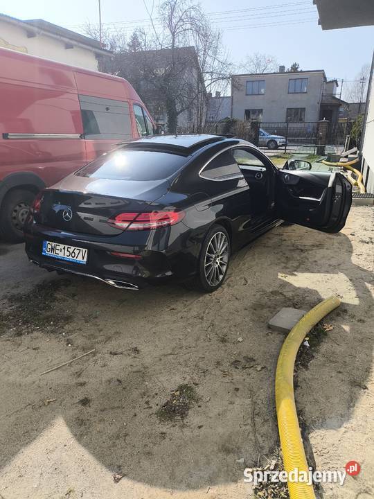 Mercedes C 220 coupe 9gtronic 194 panorama Klasa C pomorskie Rumia