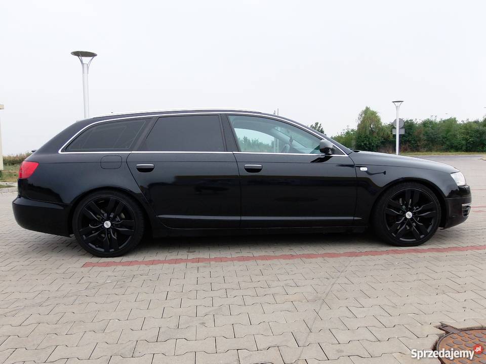 AUDI A6 C6 Monitory Navi Bixenon SkóraAlkantara światła przeciwmgłowe Łęczna