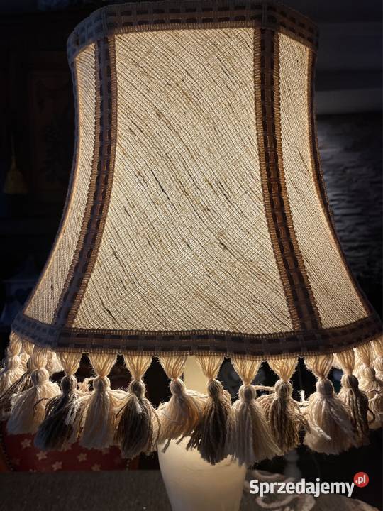 Lampka Lampa 73 z marmuru przedwojenna Bystrzyca Kłodzka