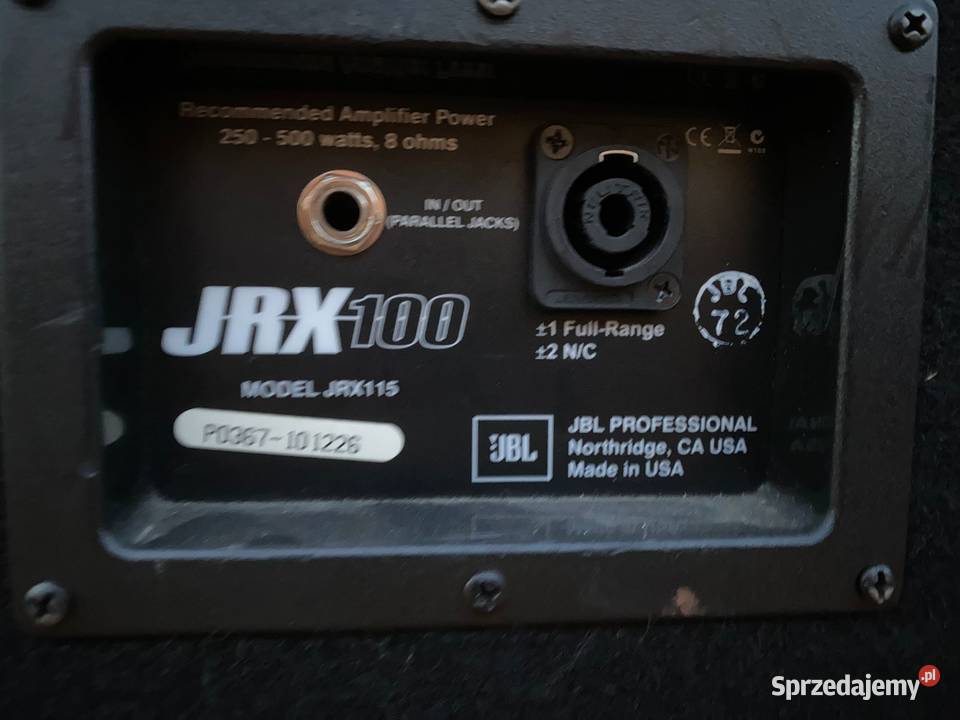 BASOWA POTĘGA JBL JRX115 CZEKA NA NOWEGO MISTRZA Krzeszów