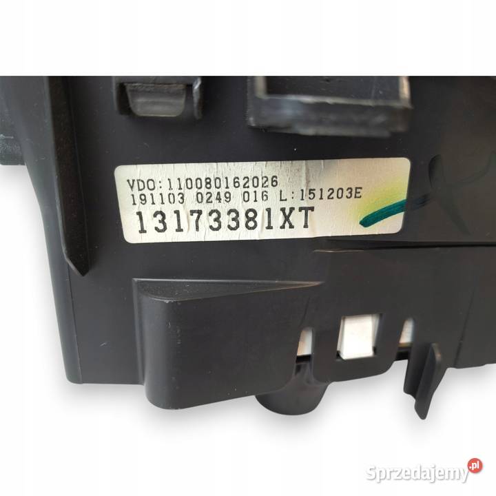 LICZNIK ZEGARY 13173381XT Opel Meriva A 17 CDTI Chełm