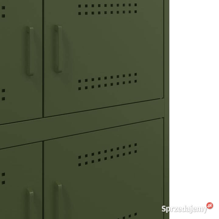 Szafka oliwkowa 68x39x79 stal WM842956 Warszawa sprzedam