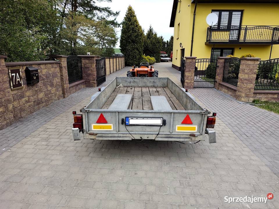 Przyczepa HAKPOL Pod Minikoparkę DMC 1700 350 x świętokrzyskie Wodzisław