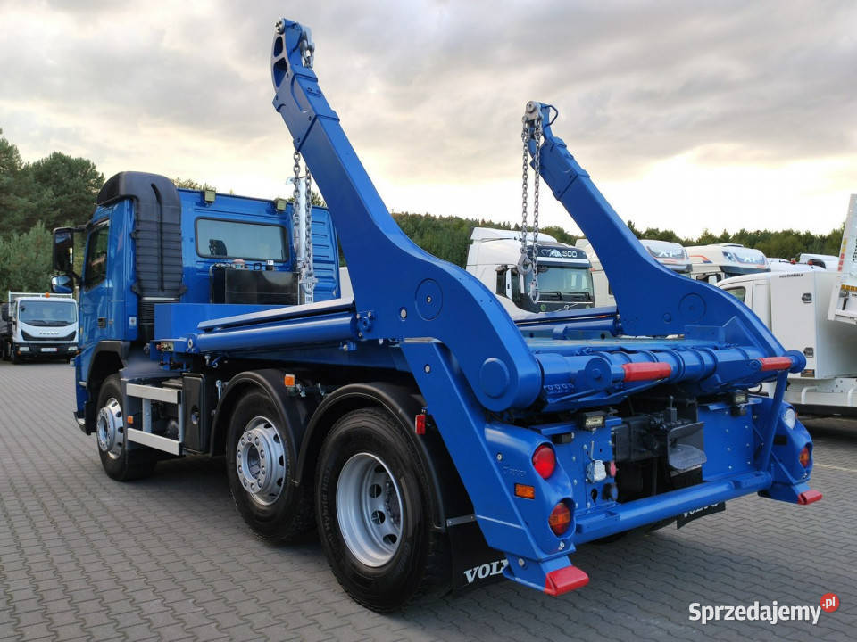 Volvo FM 410 E5 Bramowiec Hakowiec 6x2 Oś centralny zamek Widełki
