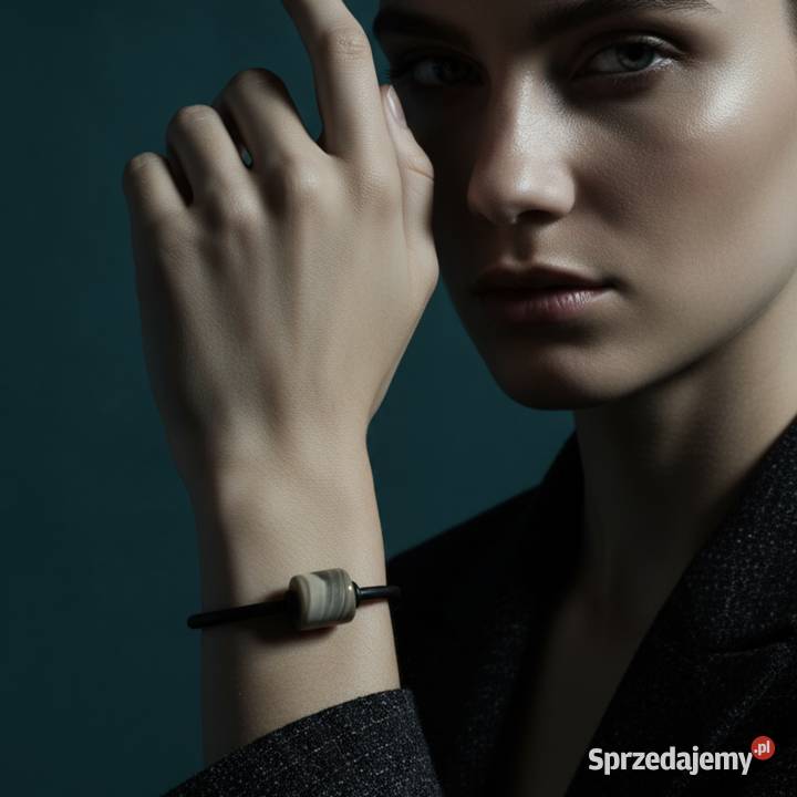 Bransoletka z krzemieniem pasiastym prosto z Gór Skarżysko-Kamienna