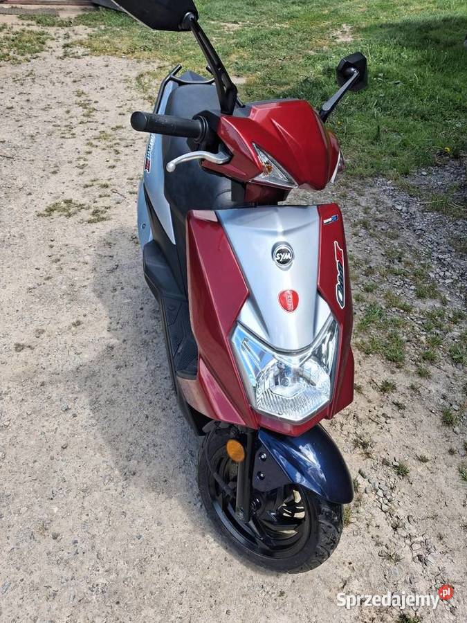 SKUTER SYM ORBIT 3 50 czerwony Łańcut sprzedam