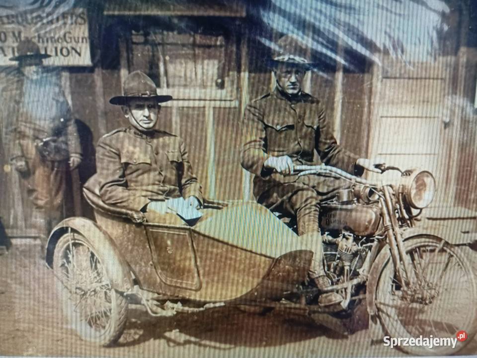 Harley Indian USA military Uniseks Bydgoszcz