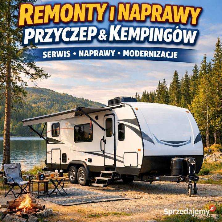 Naprawa przyczep kempingowych Remonty Barwice