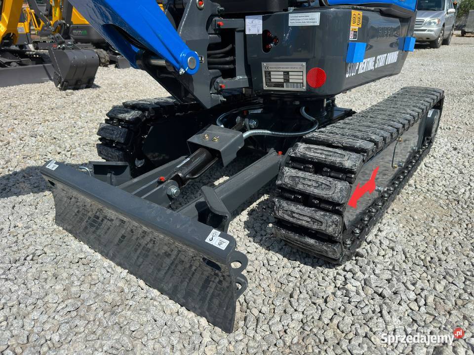 Nowa Minikoparka RIPPA R13 PRO Kubota 13 Tony Złoczew