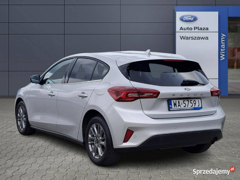 Ford Focus 10EcoBoost 125 Hybryda 2024 TitaniumX kurtyny powietrzne Warszawa