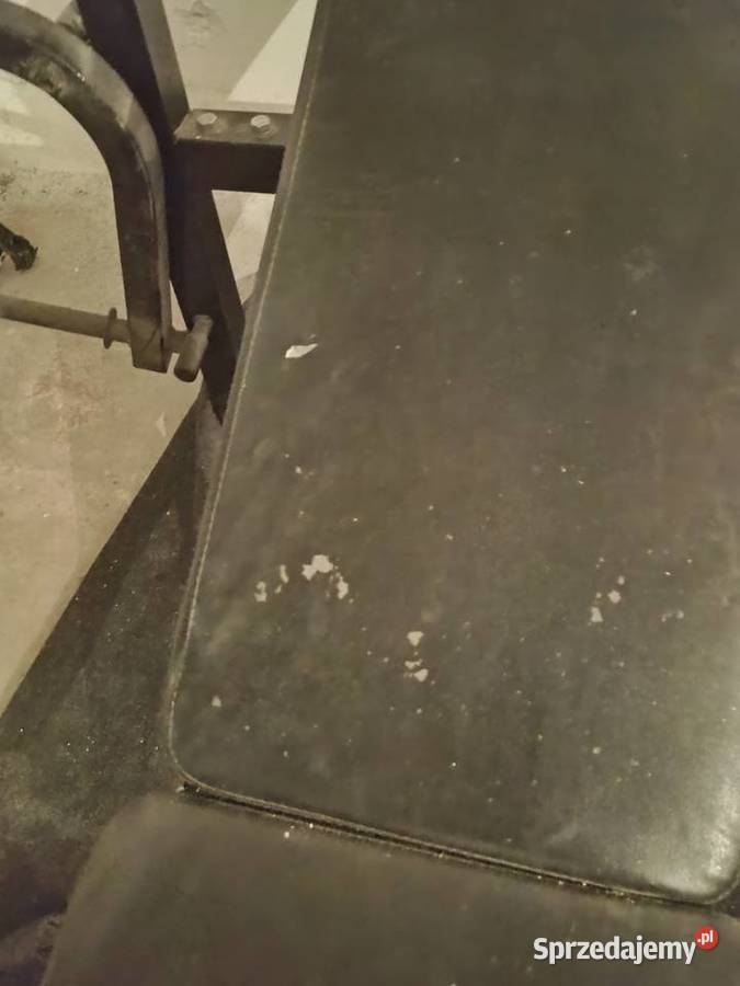 Masywna Ławka do Cwiczen Gryfy Obciazenia Sosnowiec