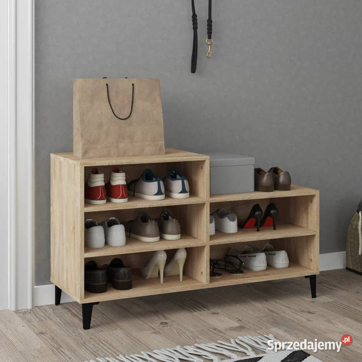 Szafka na buty dąb sonoma 102x36x60 WM819735 Warszawa