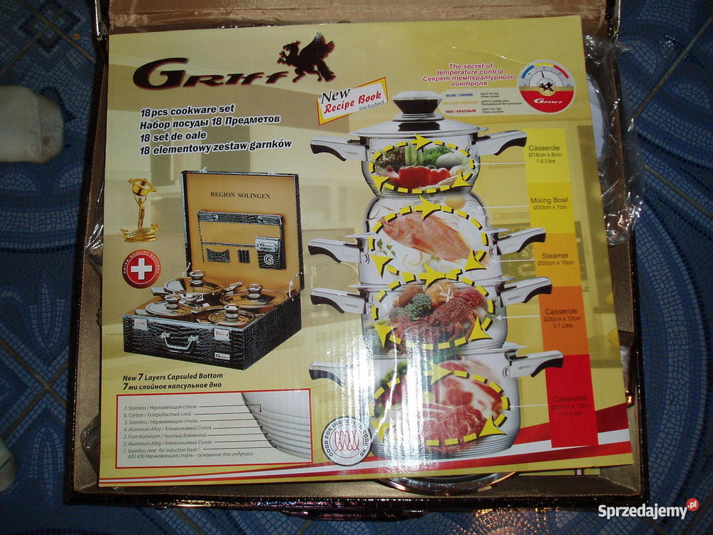 garnków 18 el Rossler Griff małopolskie Tarnów