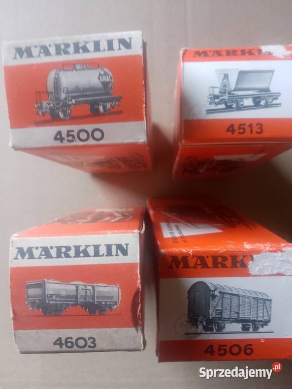 Marklin wagoniki kolejowe Milejewo