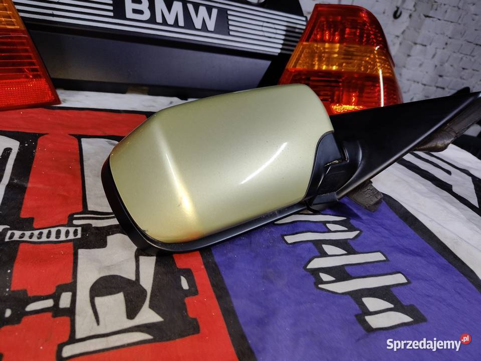 Bmw e46 compakt lusterko prawe pistaziengrun