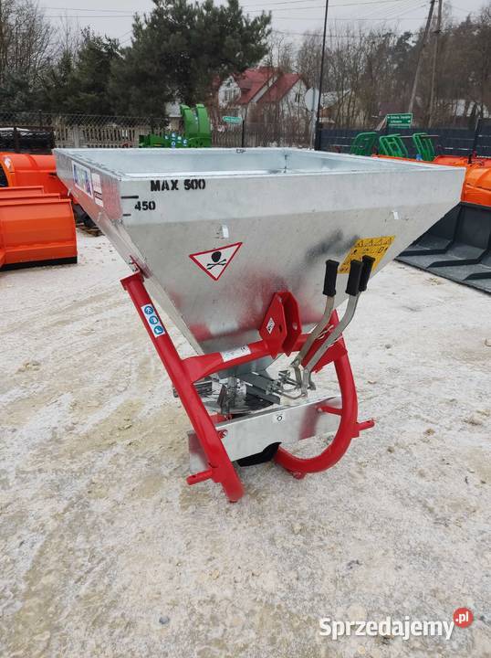 Mocny Rozsiewacz nawozów lejek kosz 200500L lubelskie Lublin