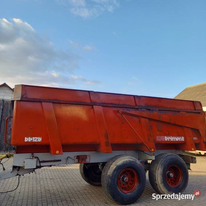 Sprzedam przyczepe skorupowa 125 t Wizna