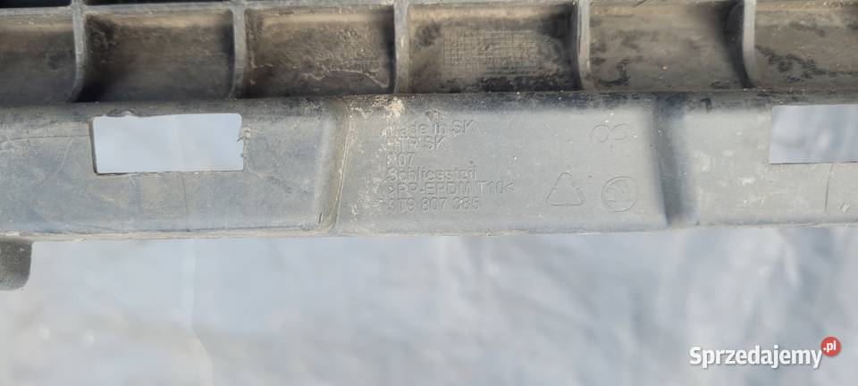 SKODA SUPERB II ŚLIZG ZDERZAKA TYŁ WZMOCNIENIE Karoseria Ruda Śląska