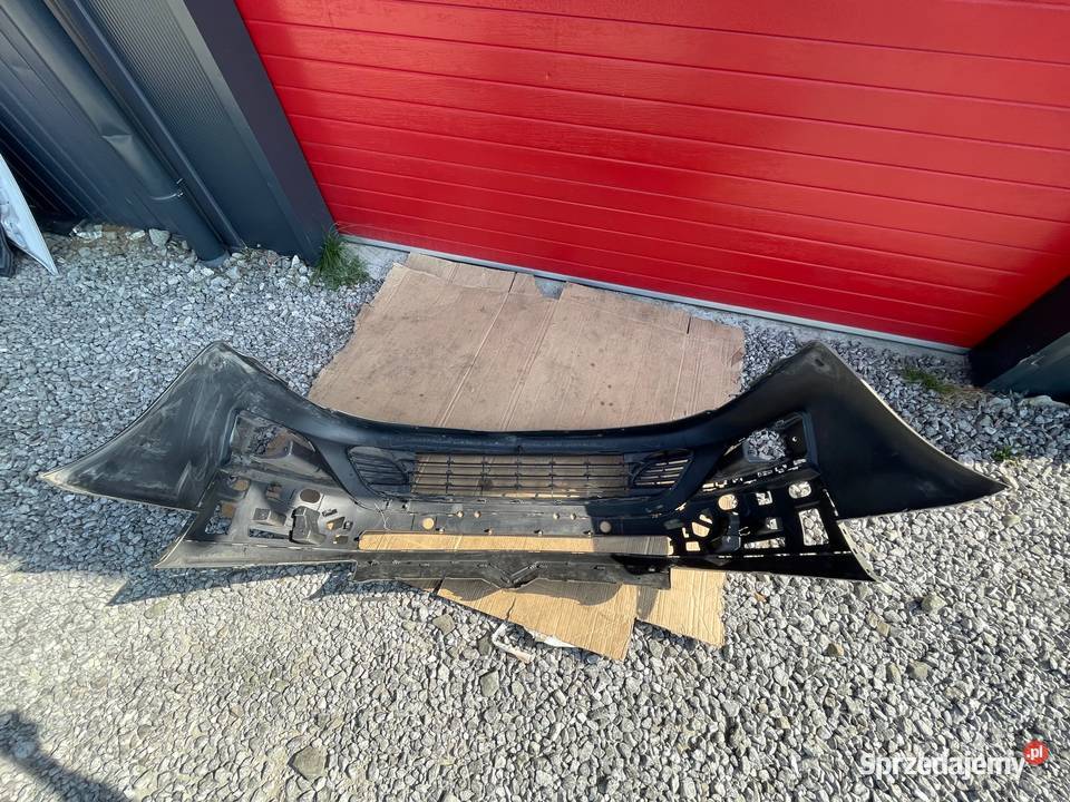 CITROEN C4 PICASSO ZDERZAK PRZÓD 9654196177 Czarny Dunajec