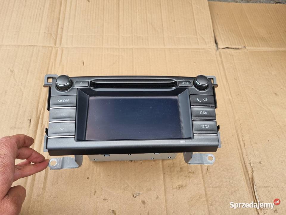 RADIO CD NAWIGACJA TOYOTA RAV4 IV 8614042040 15R Sprzęt audio fabryczny