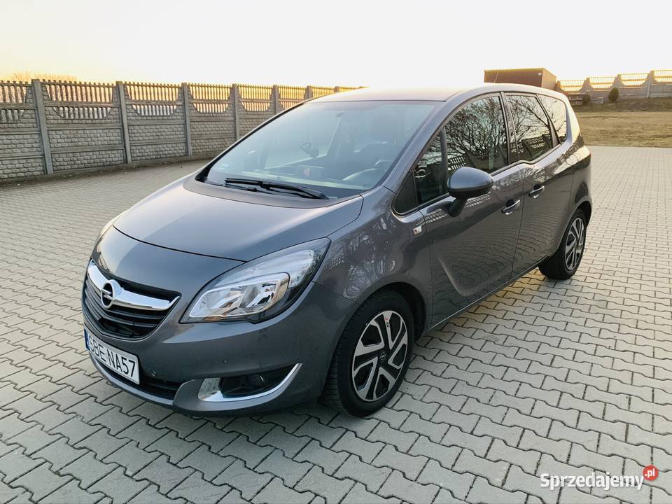 Opel Meriva 14 Turbo LPG Salon I właściciel stan benzyna+LPG Gołaczewy