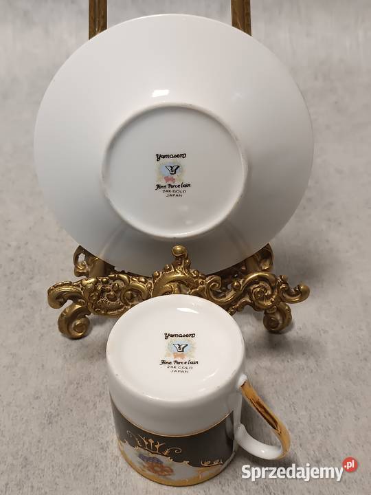 YAMASEN Filiżanka 24K Złoto Gold Filiżanka Duet Wrocław