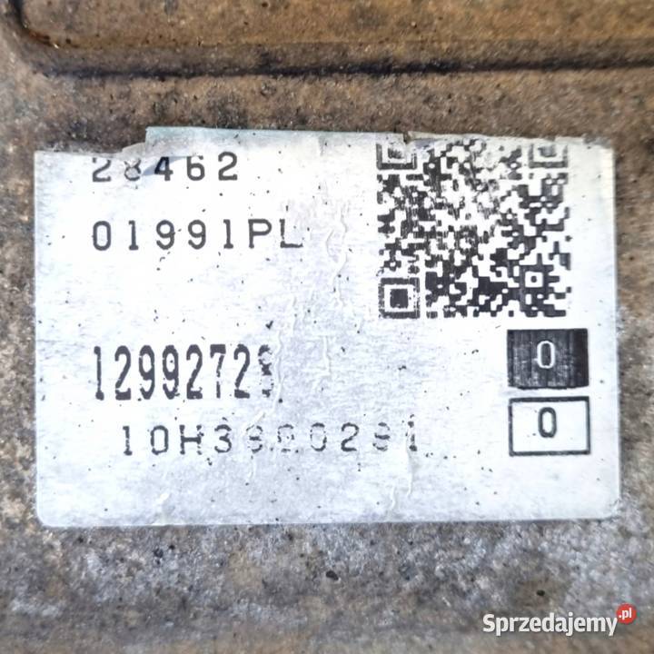 SKRZYNIA BIEGÓW Opel Zafira B 19 CDTI SKRZYNIA Skrzynie biegów manualne Chełm