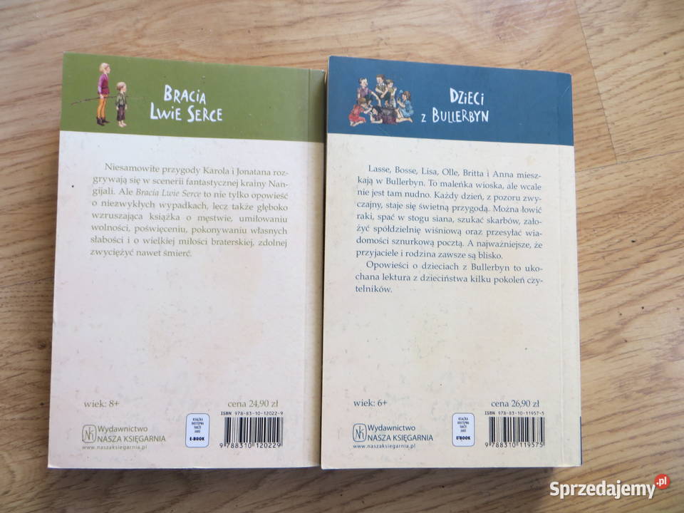 Astrid Lindgren 2x Pippi Mio mój Mio Dzieci z Poznań sprzedam