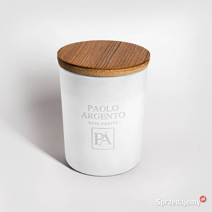 Świeca Sojowa Paolo Argento BIANCO Lusso Kraków
