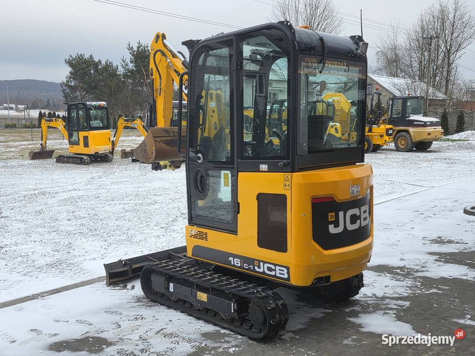 JCB 16 C1 mini koparka 3 łyżki szybkozłącze nie Bieliny