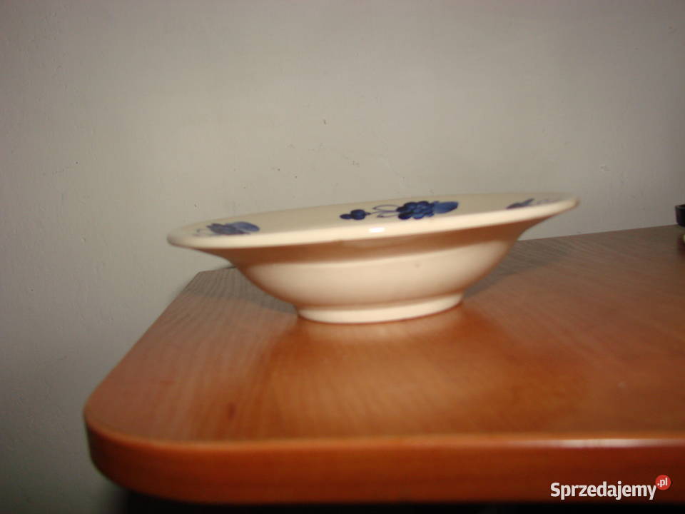 Włocławek fajansowy talerzyk Porcelana i szkło Pruszcz Gdański