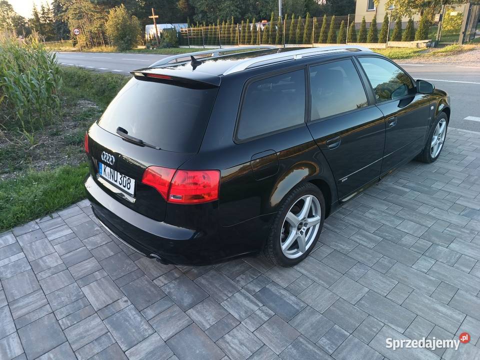 Audi A4 B7 20 TDI SLINE 2007 Xenon Bose ładne Zamość