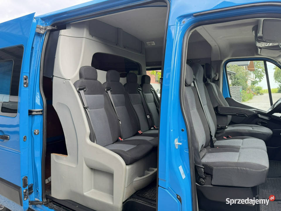 Renault Master średniak 7 osobowy lift diesel mazowieckie Warszawa