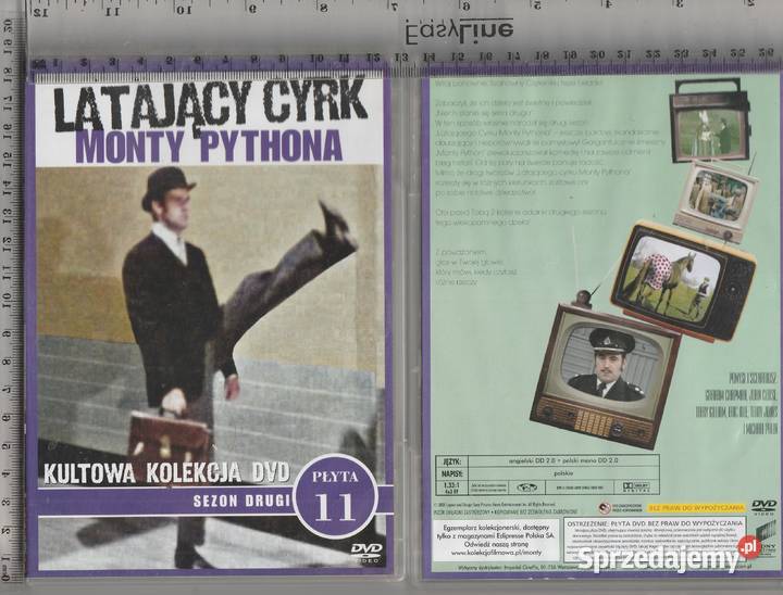 Latający cyrk Monty Pythona sezon 2 płyta 11 DVD Pruszków