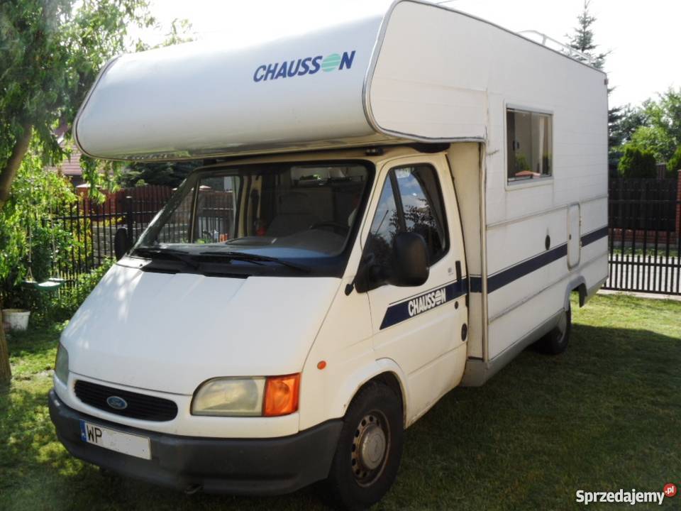 Sprzedam Kamper Ford Transit LPG welurowa tapicerka Płock sprzedam