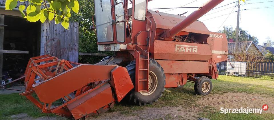 Kombajn na cześć Deutz-Fahr Zbożowe mazowieckie Podkońce