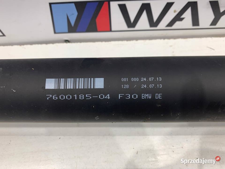 BMW F30 F31 F32 F36 XDRIVE WAŁ NAPĘDOWY TYLNY Wały napędowe