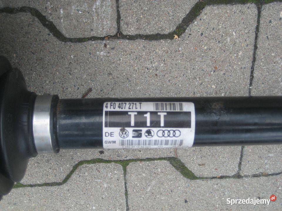 audi a6 c6 27tdi półośka prawa 4f0407272t lewa Półosie