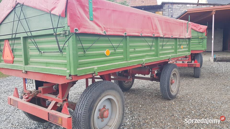 Przyczepa Rolnicza d732 nieuszkodzony Ząbkowice Śląskie