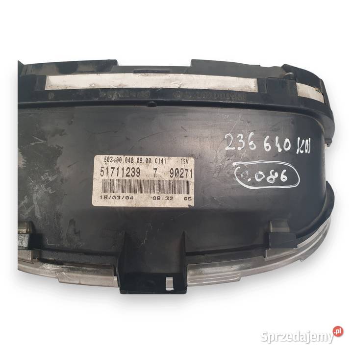 LICZNIK ZEGARY 51711239 Fiat Panda II 12 8V Chełm