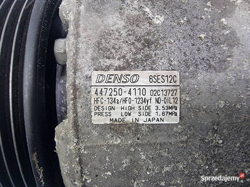 SPRĘŻARKA KLIMATYZACJI TOYOTA COROLLA E21 Lipno