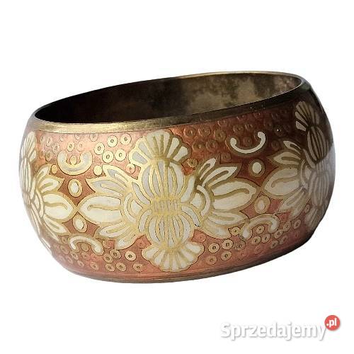 VINTAGE INDIE NEPAL ELEGANCKA BRANSOLETKA BANGLA Częstochowa