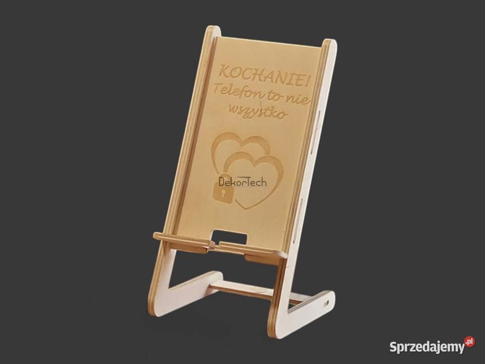 Podstawka stojak pod telefon różne wzory Chomranice