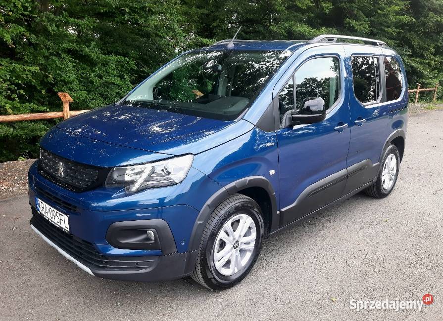 Peugeot Rifter 15HDI130 GTLine Automat Navi łopatki zmiany biegów Jaśkowice