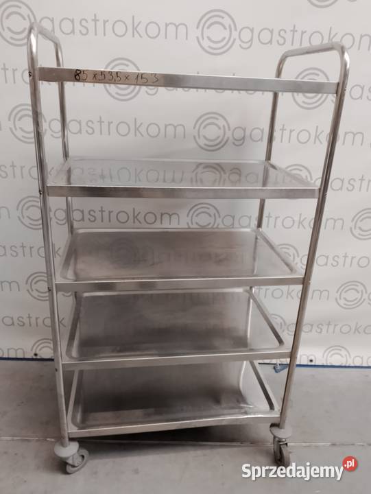 WÓZEK KELNERSKI 5PÓŁKOWY 86X54X154