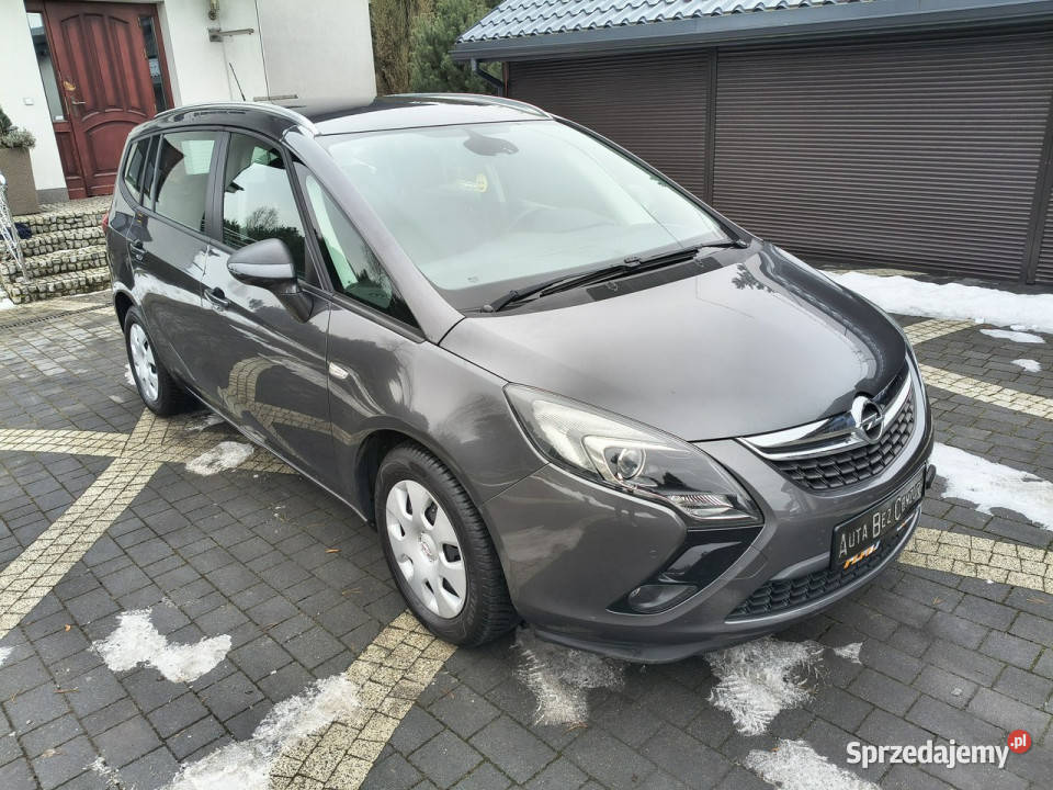 Opel Zafira 14 T 140 7 osobowa Full Serwis C relingi dachowe Mysłowice sprzedam