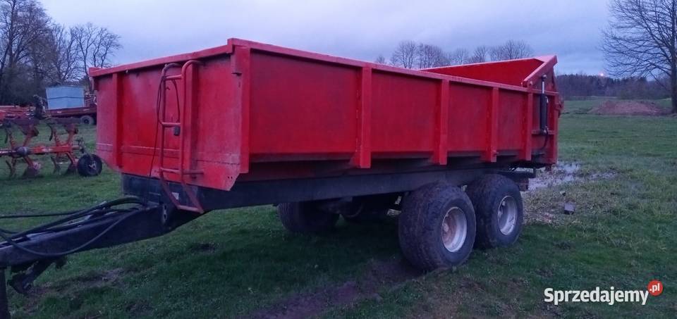 Agromet 9Ton Przyczepa Wywrotka nieuszkodzony